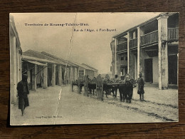 CPA Territoire De KOUANG TCHEOU WAN Rue De L Alger A Fort Bayard - Chine