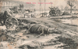 EVÉNEMENTS - Inondations - Yser 1914 - Après L'inondation - Carte Postale Ancienne - Überschwemmungen