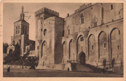 FRANCE - Avignon (Vaucluse) - Façade Principale Du Palais Des Papes - Carte Postale Ancienne - Avignon (Palais & Pont)