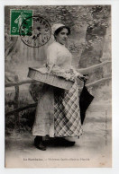 - CPA La Sarthoise (72) - Maîtresse Quéru Allant Au Marché 1908 (superbe Gros Plan) - Photo BOUVERET - - Autres & Non Classés