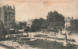 FRANCE - Limoges - JLe Square Jourdan, Le Central Et L'Hôtel Du 12e Corps D'Armée - Animé - Carte Postale Ancienne - Limoges