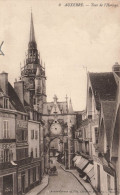 FRANCE - Auxerre - Tour De L'Horloge - Rue - Arnon Calmus Et Fils - Carte Postale Ancienne - Auxerre