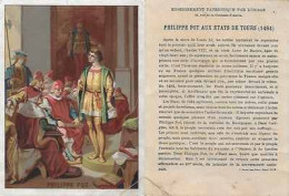 CHROMOS. Histoire. Philippe POT Aux états De Tours (1484)...S4378 - Artis Historia