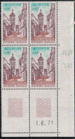 GUADELOUPE - N°1685 - BLOC DE 4 TIMBRES - COIN DATE - 3-6-1971 - COTE 4€. - 1970-1979