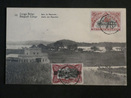 C CONGO BELGE BELLE CARTE  1922 STANLEYVILLE A LONS LE SAULNIER FRANCE +AFFR. INTERESSANT+++ - Cartas & Documentos