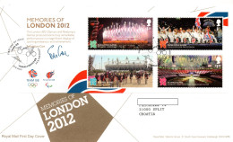 UK, GB, Great Britain, FDC, 2012, Memories Of London 2012, Sport, Olympic Games - Cartas & Documentos