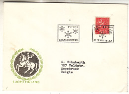 Finlande - Lettre De 1966 - Oblit Salpausselka - - Covers & Documents