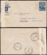 Cuba 1941 - Lettre De L'Havanne-Cuba à Destination Thysville- Bas Congo Belge. Censurée .................. (EB) DC-12287 - Gebruikt