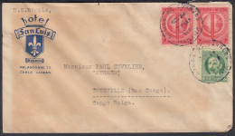 Cuba 1939 - Lettre De L'Havanne-Cuba à Destination Thysville- Bas Congo Belge................ (EB) DC-12288 - Used Stamps