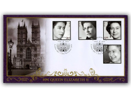 2022 Queen Elizabeth II In Memoriam FDC - 2021-... Ediciones Decimales