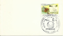 CUBA,  TARJETA  TEMA  ESPACIAL - Sud America