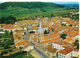 LAMARCHE (88) Vue Aérienne. Monument Colonel Renard, Centenaire Du 1er Ballon Dirigeable... Ed. Mathon, Cpm - Lamarche