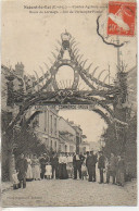 28 NOGENT-le-ROI  Comice Agricole 1910 - Route De Lormaye - Arc De Triomphe Patriat - Nogent Le Roi