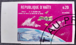 Haiti 1969 Espace Space Apollo VIII Yvert 659 O Used - North  America