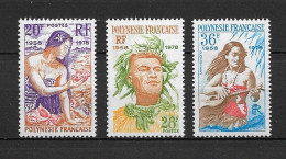 POLYNESIE FRANCAISE  Nos 121/123 , NEUFS , ** , SANS CHARNIERE ,  TTB , - Neufs