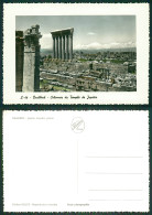 LA113 AK Post Card Libanon Lebanon Baalbek - Jupiter Temple's Piullars - Liban