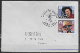 USA  Lettre 1994   Patinage - Patinage Artistique