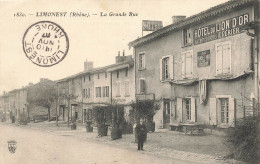 69 - RHÔNE - LIMONEST - Hôtel Du Lion D'Or, PÉRIER, Propriétaire - Animation En Terrasse - 10837 - Limonest