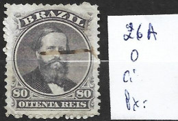 BRESIL 26A Oblitéré Côte 7 € - Used Stamps