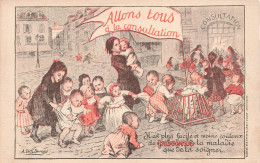 ILLUSTRATEUR - Allons Tous à La Consultation - A Dick Durnas  - Colorisé -  Carte Postale Ancienne - Autres & Non Classés