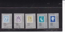 Nederland 1976 NVPH Nr 1098a/1102a Gestempeld/used Amphilex '77 - Used Stamps