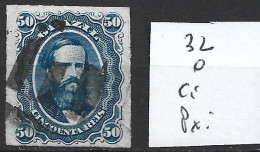 BRESIL 32 Oblitéré Côte 11 € - Used Stamps