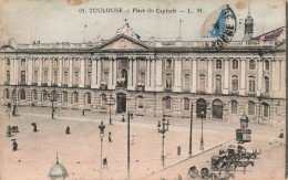 FRANCE - Toulouse - Place Du Capitole - LM - Colorisé  - Carte Postale Ancienne - Toulouse