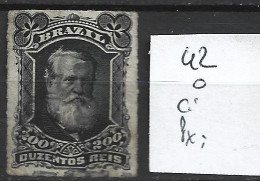 BRESIL 42 Oblitéré Côte 22.50 € - Used Stamps