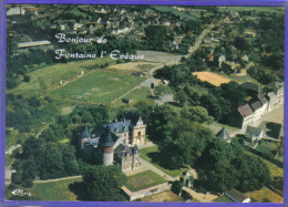 Carte Postale Belgique Fontaine L'Evêque Terrain De Football Chateau Bivort Musée De La  Mine  Très Beau Plan - Fontaine-l'Eveque