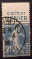 Timbre à Bande Publicitaire. Semeuse N° 192. 30 C. Pub Publicité Publicitaires Carnet. Menier. - Autres & Non Classés
