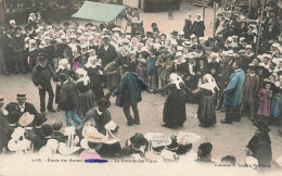 FRANCE - Etude Des Danses Du Finistère - La Gavotte Des Vieux - Animé - Folklore - Carte Postale Ancienne - Other & Unclassified