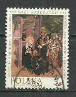 POLAND Oblitéré 4080 Noël Adoration Des Mages Mikolaj Haberschrack - Oblitérés