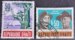 Haiti 1962 Scout Baden Powell Yvert 487 PA248 O Used - Usados