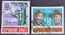 Haiti 1962 Scout Baden Powell Yvert 487 PA248 O Used - Used Stamps