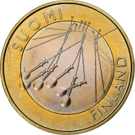 Finlande, 5 Euro, Provinces - Satakunta, 2010, Vantaa, SUP, Bimétallique - Finlande