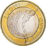 Finlande, 5 Euro, Province Sud-ouest, 2010, Vantaa, SUP, Bimétallique, KM:158 - Finland