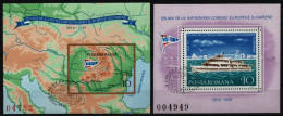 Rumänien 1981 - Mi-Nr. Block 176-177 Gest / Used - Europa - Donau - Usati