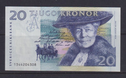 SWEDEN - 2001 20 Kronor XF Banknote As Scans - Sweden