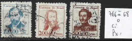 BRESIL 766 à 68 Oblitérés Côte 1 € - Used Stamps