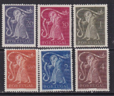 PORTUGAL - 1950 - YVERT 734/739 - San Juan De Dios - MH - Valor Catalogo 70 € - Unused Stamps