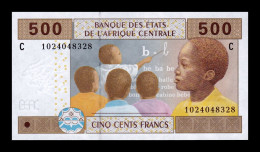 Central African St. Estados De África Central Chad 500 Francs 2002 (2023) Pick 606Ce New Sign Sc Unc - Chad