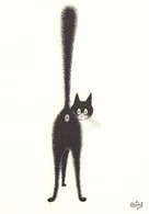 Albert DUBOUT - Editions Jean Dubout N'D 14 - CHAT - Dubout