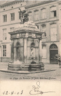 BELGIQUE - Liège - La Fontaine Saint Jean - Rue Hors Château - Carte Postale Ancienne - Liege