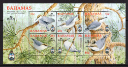 Bahamas 2006 Birdlife - Nuthatch MS MNH (SG MS1413) - Bahamas (1973-...)