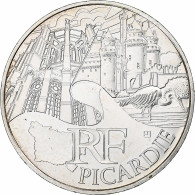 France, 10 Euro, 2011, Paris, Picardie, SPL, Argent, KM:1747 - France