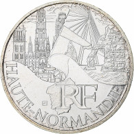 France, 10 Euro, Haute Normandie, 2011, Paris, SPL, Argent, KM:1738 - France