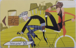 France - 2003 - Télécarte 50 Unités - Le Meilleur Moyen De Découvrir La Ville Le Vélo - 2003