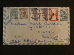 AD21 ARGENTINA  BELLE LETTRE RARE   1922 BUENOS AIRES A  BOMBOMA CONGO BELGE+AFF.INTERESSANT +++ - Brieven En Documenten