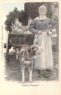 Laitière Flamande - Attelage De Chien - Colorisé - Vieux Métiers - J.H.Schaefer - Carte Postale Ancienne - Craft