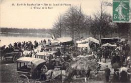 France - Forêt De Rambouillet - Fête Du Lundi De Pâques à L'étang De La Tour - Attelage - Animé - Carte Postale Ancienne - Rambouillet